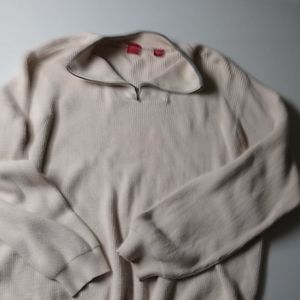Arrow, Men's sweater, large, cream color